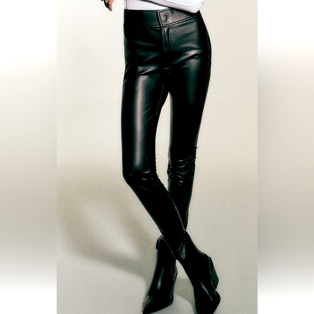Size small Zara leather pants!